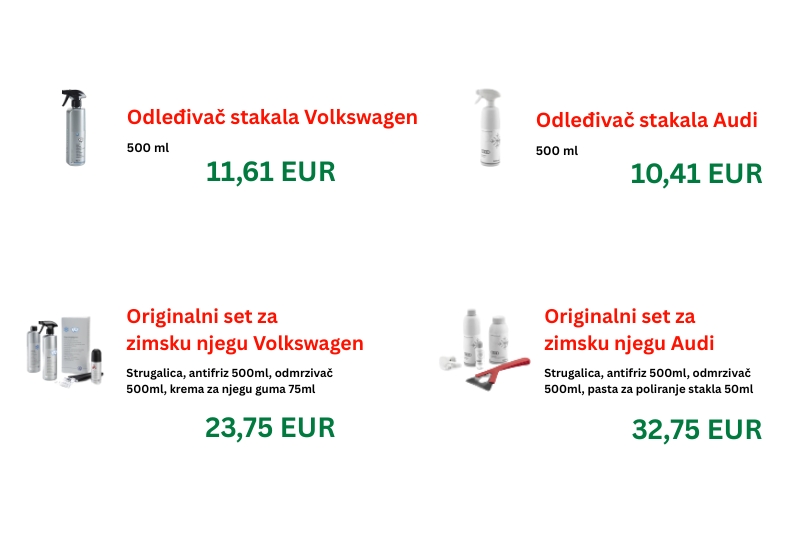 sprej za odmrzavanje stakla