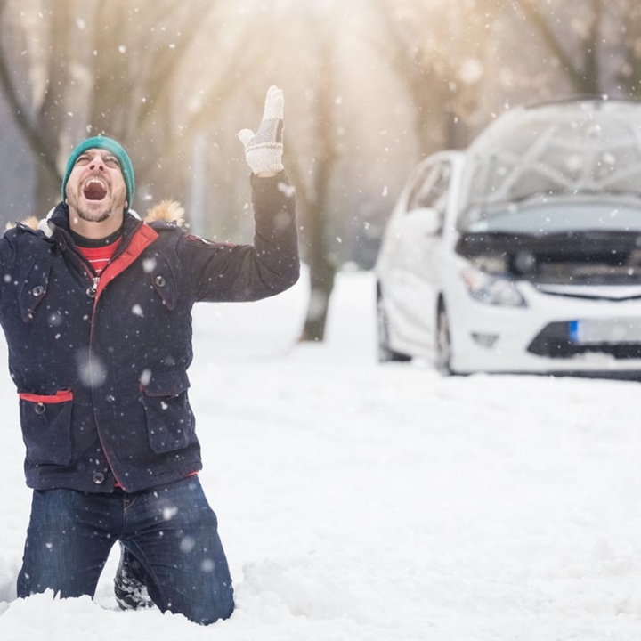 zima neprijatelj automobila