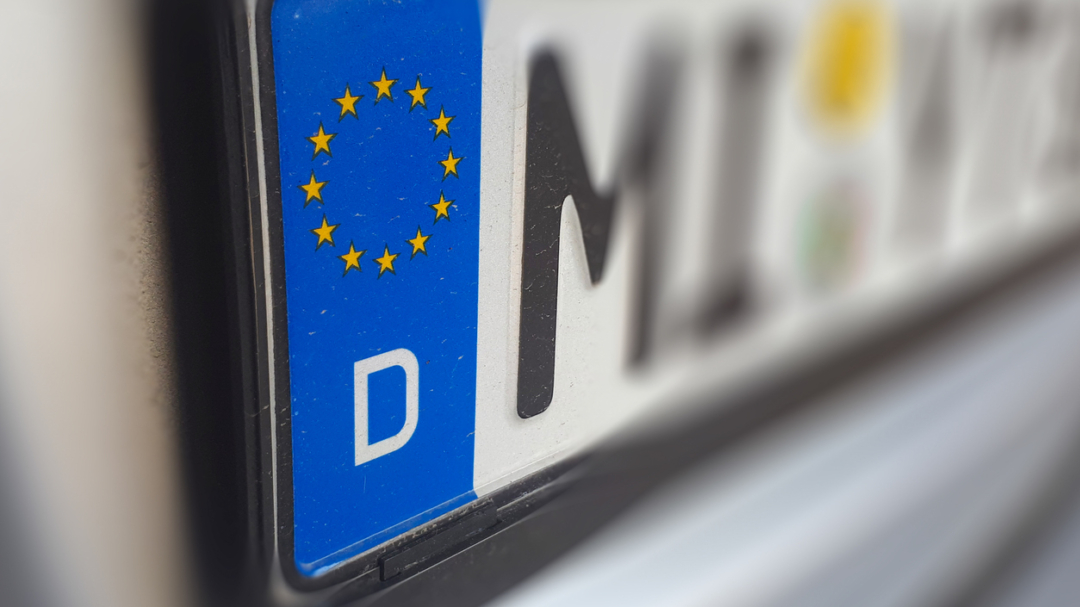 voznja automobila sa stranim tablicama
