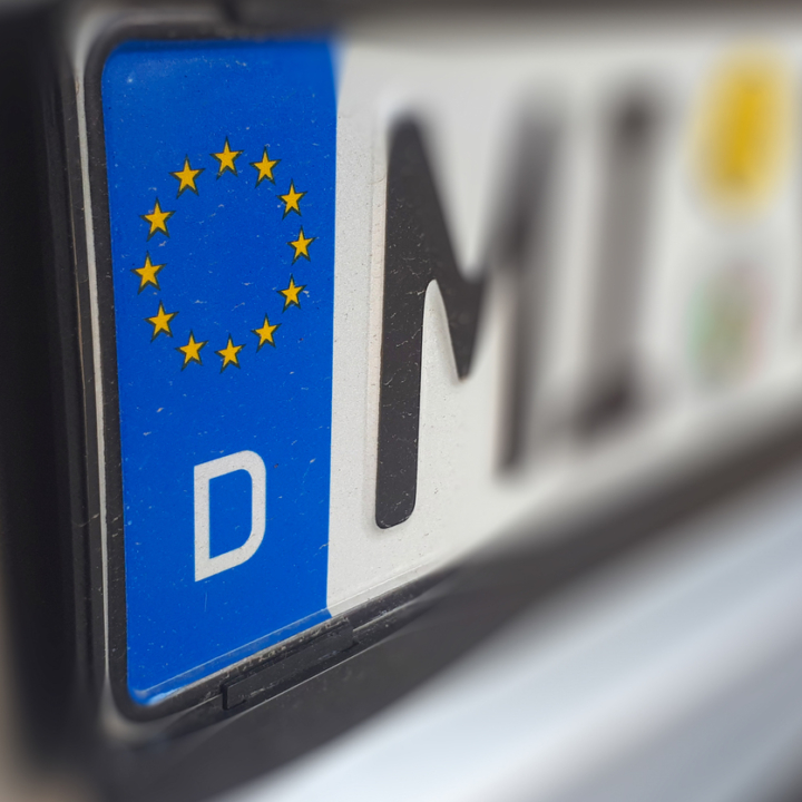 voznja automobila sa stranim tablicama